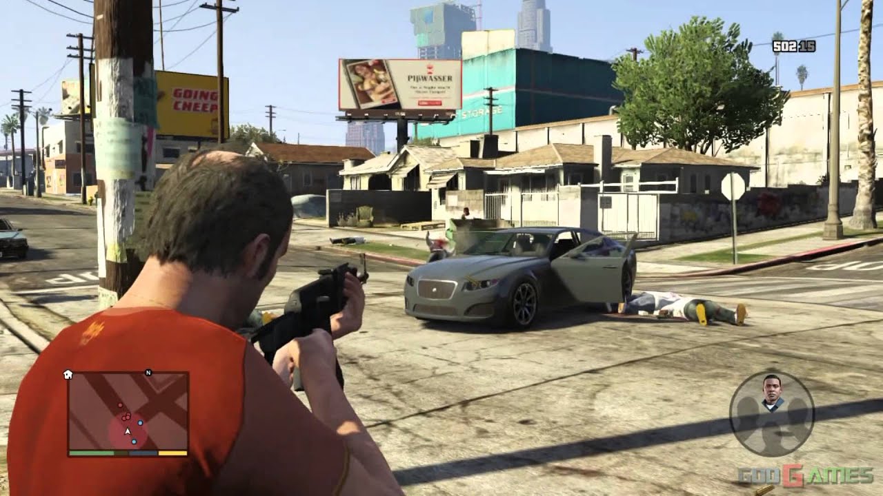 Grand Theft Auto V Gameplay