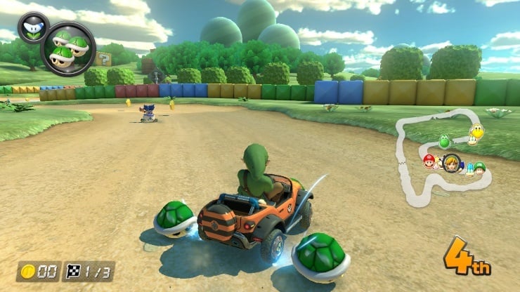 Mario Kart 8 Deluxe Gameplay