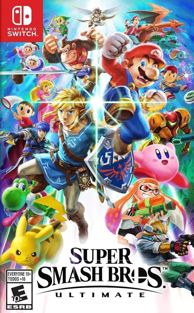Super Smash Bros Ultimate Cover Art