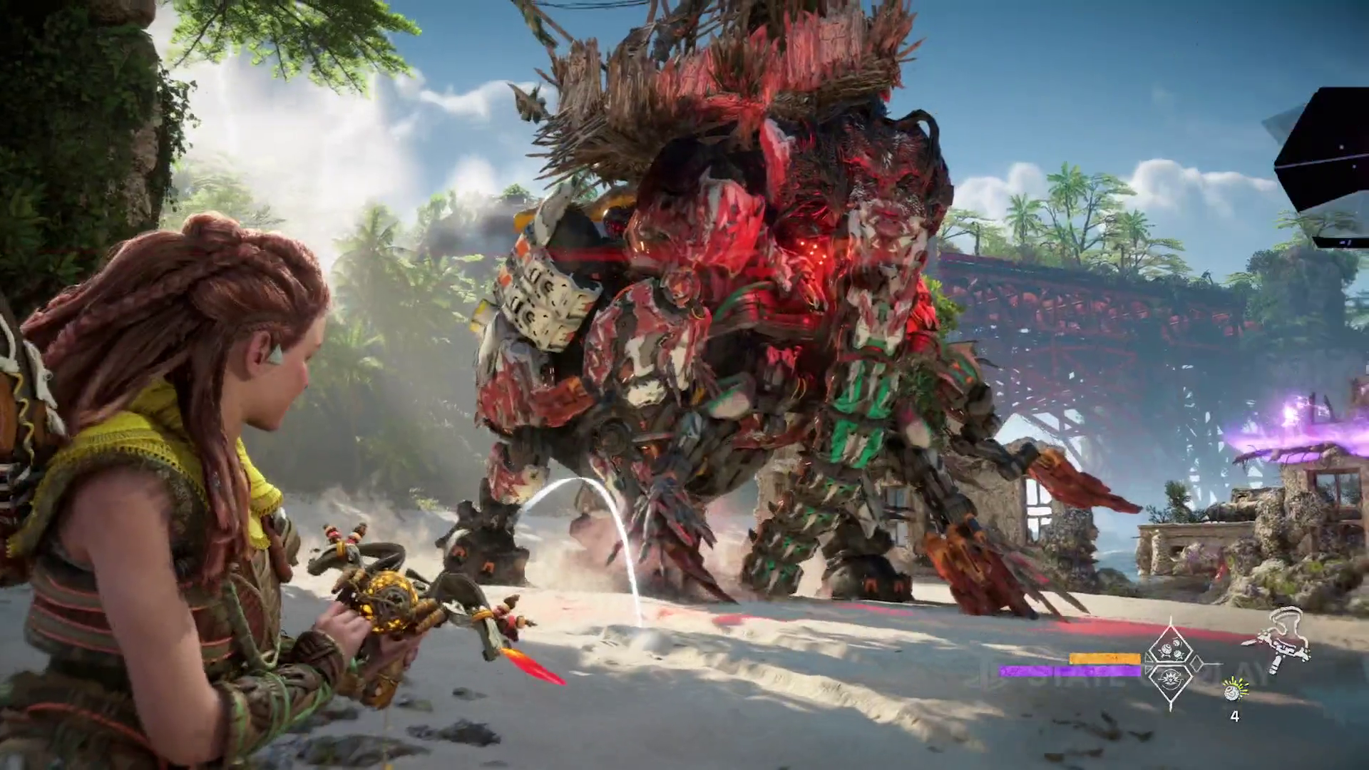 Horizon Forbidden West Gameplay